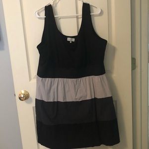 Tank top banded dress